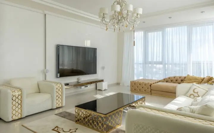 1.1 Thiết Kế Nhà Chung Cư Đẹp 180m2 Phong Cách Sang Trọng