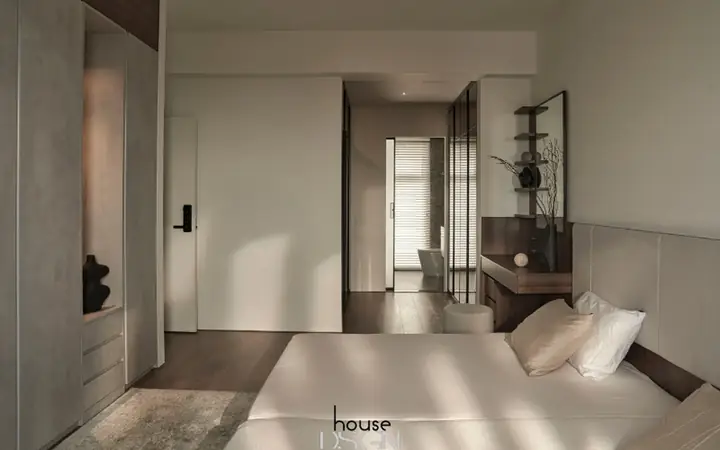 1.6 Thiết Kế Nhà Chung Cư Đẹp 180m2 3 Phòng Ngủ