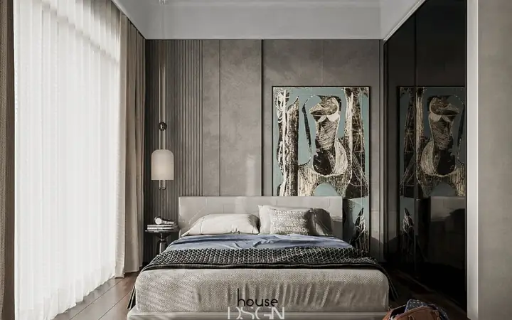 1.4 Thiết Kế Nhà Chung Cư Đẹp 180m2 Phong Cách Hiện Đại