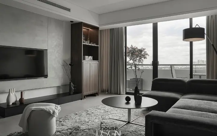 1.6 Thiết Kế Nhà Chung Cư Đẹp 180m2 3 Phòng Ngủ