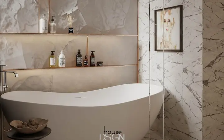 1.4 Thiết Kế Nhà Chung Cư Đẹp 180m2 Phong Cách Hiện Đại