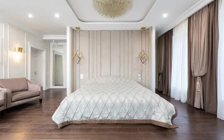 1.1 Thiết Kế Nhà Chung Cư Đẹp 180m2 Phong Cách Sang Trọng