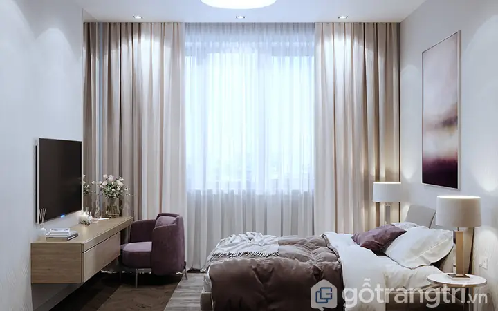 3.1 Thiết Kế Nội Thất Phòng Ngủ Master