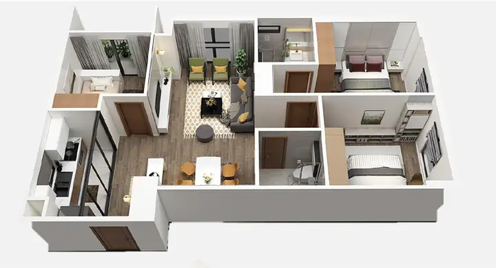Đặc Điểm Thiết Kế Nội Thất Chung Cư Bea Sky Nguyễn Xiển