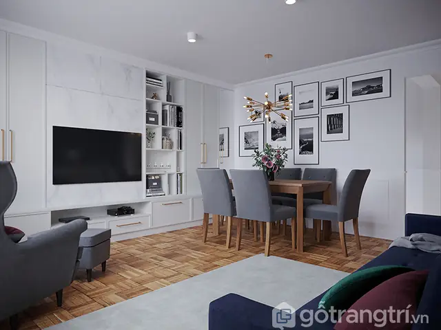 1 Thiết Kế Nội Thất Phòng Khách