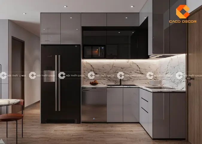 Khó Khăn Khi Thiết Kế Nội Thất Phòng Bếp Chung Cư