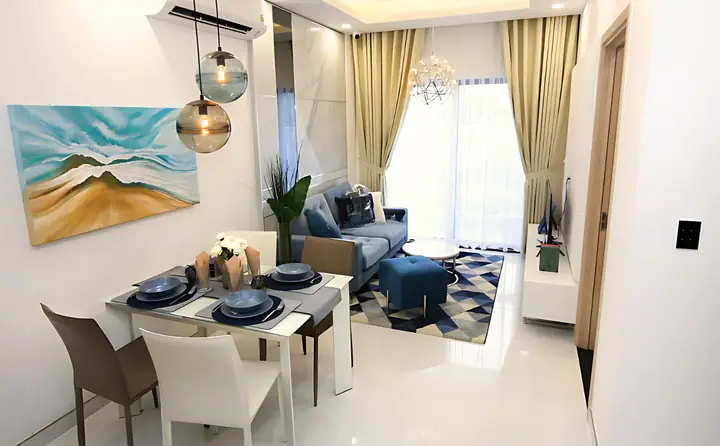 Nội Thất Căn Hộ Mẫu Q7 Riverside Complex