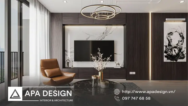 Thiết Kế Nội Thất Với Tông Màu Trầm