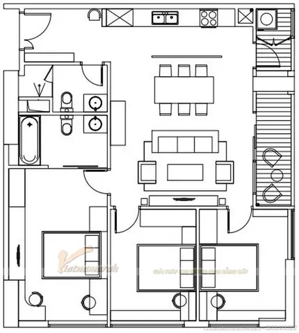 1. Thông Tin Căn Hộ 96m2 Chung Cư Imperia Garden.