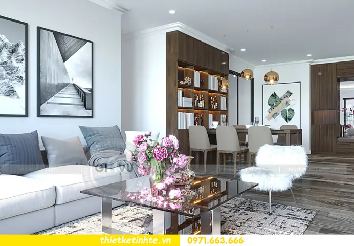 Thiết Kế Nội Thất Không Gian Phòng Khách Ấn Tượng