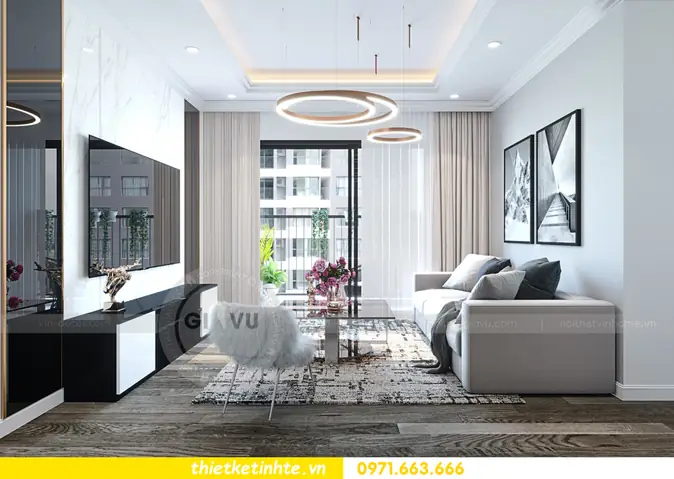 Thiết Kế Nội Thất Không Gian Phòng Khách Ấn Tượng