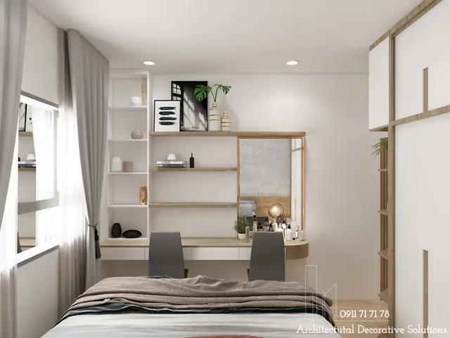 Tổng Quan Thiết Kế Nội Thất Căn Hộ Lavita Charm 2 Phòng Ngủ