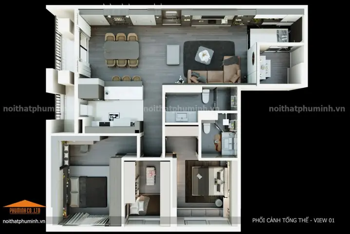 Nội Thất Chung Cư Legacy