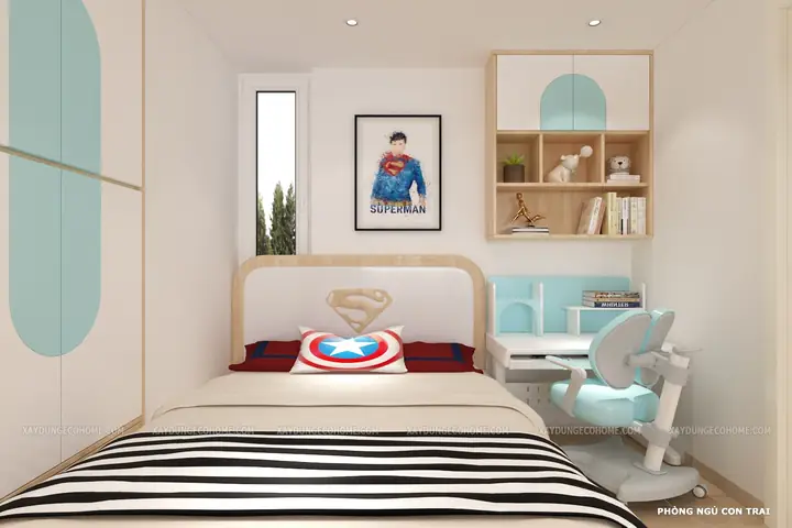 Phương Án Thiết Kế 3d Nội Thất Chung Cư Vp4 Linh Đàm Nhà Anh Hải: