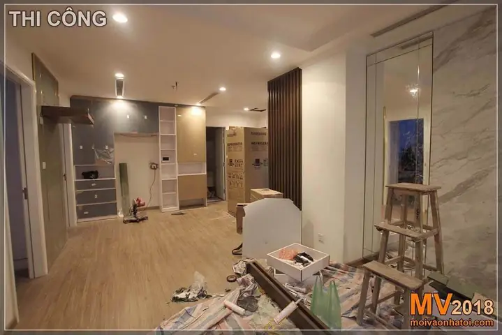 Các Căn Hộ Mẫu, Ảnh Chụp Thực Tế Thi Công Của Công Ty Mv: