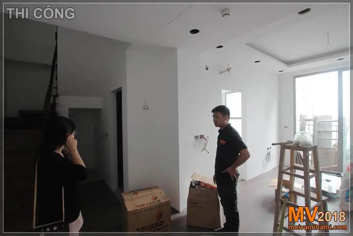 Các Căn Hộ Mẫu, Ảnh Chụp Thực Tế Thi Công Của Công Ty Mv: