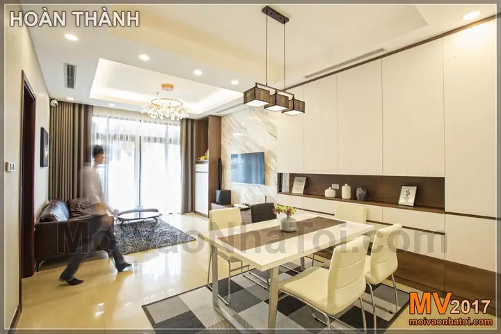 Các Căn Hộ Mẫu, Ảnh Chụp Thực Tế Thi Công Của Công Ty Mv:
