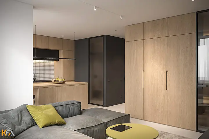 Mẫu Thiết Kế Nội Thất Căn Hộ Chung Cư 30m2