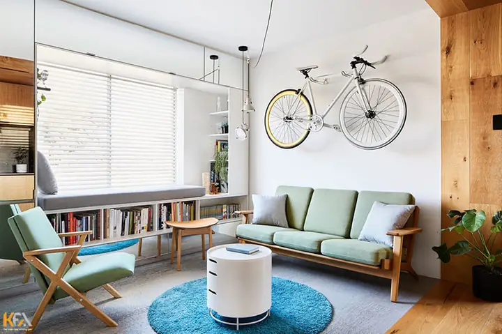 Mẫu Thiết Kế Nội Thất Căn Hộ Chung Cư 35m2