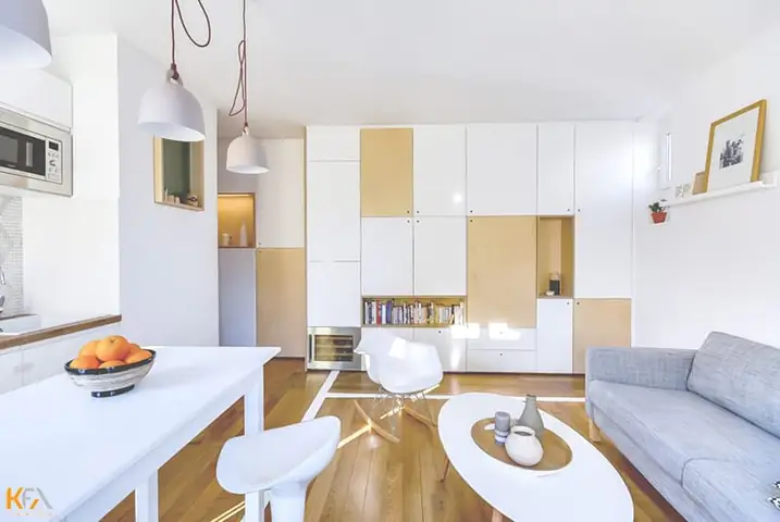 Thiết Kế Căn Hộ Chung Cư Nhỏ 50m2