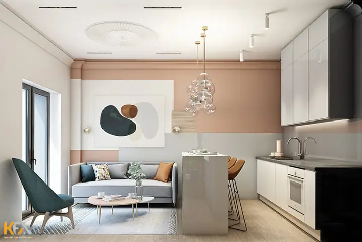Mẫu Thiết Kế Nội Thất Căn Hộ Chung Cư 35m2
