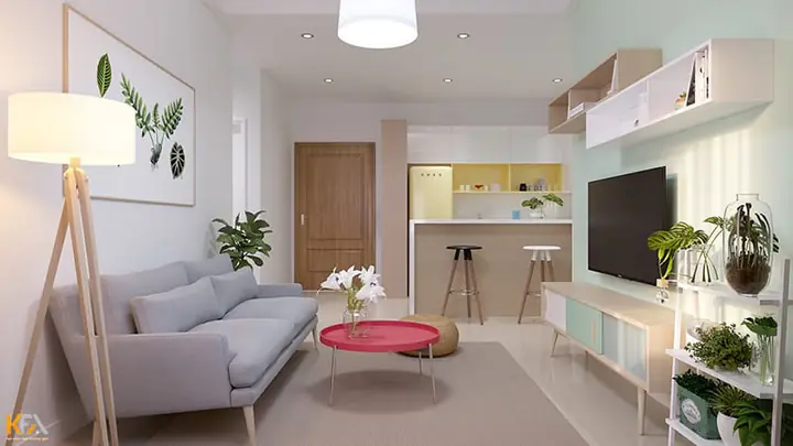Mẫu Thiết Kế Nội Thất Căn Hộ Chung Cư 30m2