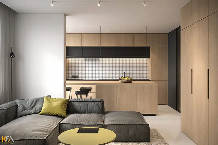 Mẫu Thiết Kế Nội Thất Căn Hộ Chung Cư 30m2
