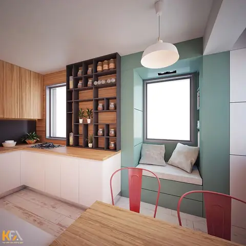 Mẫu Thiết Kế Nội Thất Căn Hộ Chung Cư 40m2