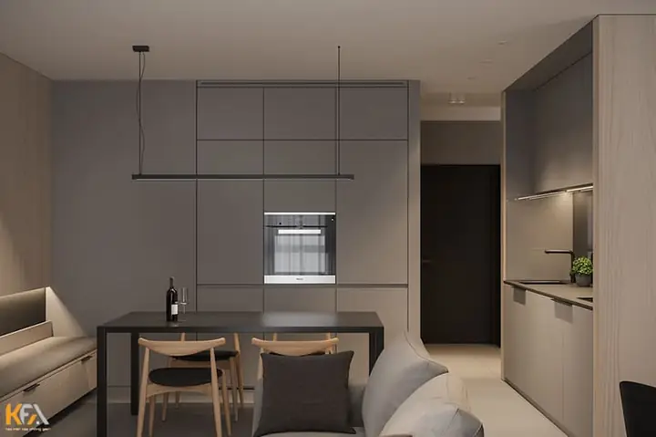 Mẫu Thiết Kế Nội Thất Căn Hộ Chung Cư 40m2