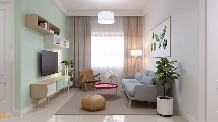 Mẫu Thiết Kế Nội Thất Căn Hộ Chung Cư 30m2