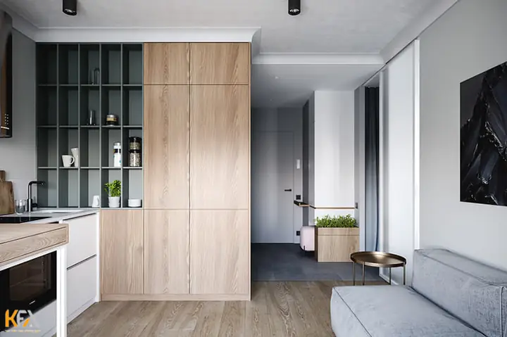 Mẫu Thiết Kế Nội Thất Căn Hộ Chung Cư 30m2