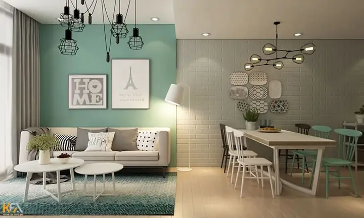 Mẫu Thiết Kế Nội Thất Căn Hộ Chung Cư 40m2