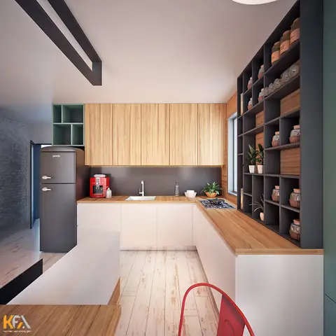 Mẫu Thiết Kế Nội Thất Căn Hộ Chung Cư 40m2