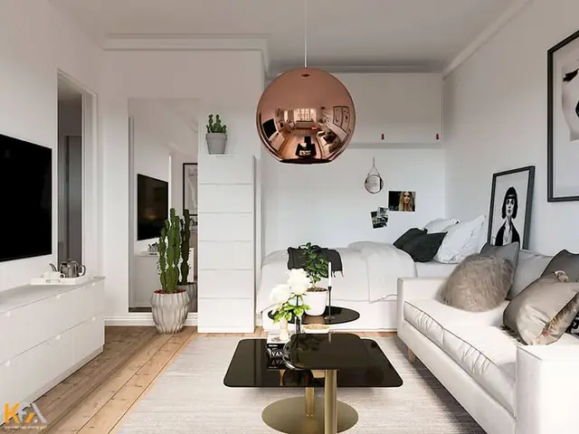 Mẫu Thiết Kế Nội Thất Căn Hộ Chung Cư 30m2