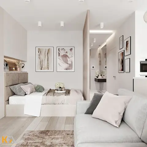 Mẫu Thiết Kế Nội Thất Căn Hộ Chung Cư 35m2