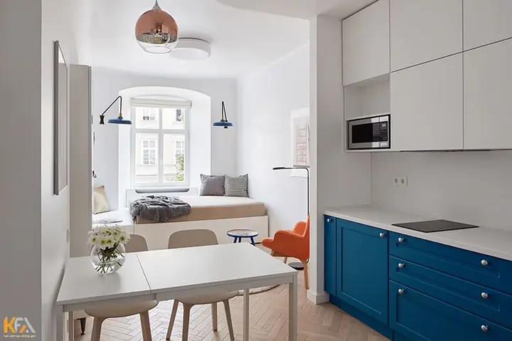 Mẫu Thiết Kế Nội Thất Căn Hộ Chung Cư 30m2