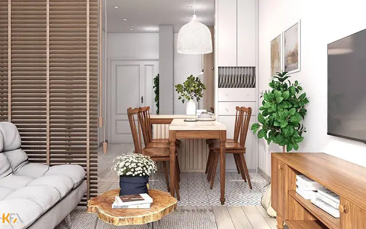 Mẫu Thiết Kế Nội Thất Căn Hộ Chung Cư 35m2