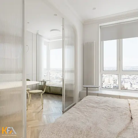 Mẫu Thiết Kế Nội Thất Căn Hộ Chung Cư 35m2