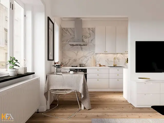 Mẫu Thiết Kế Nội Thất Căn Hộ Chung Cư 30m2