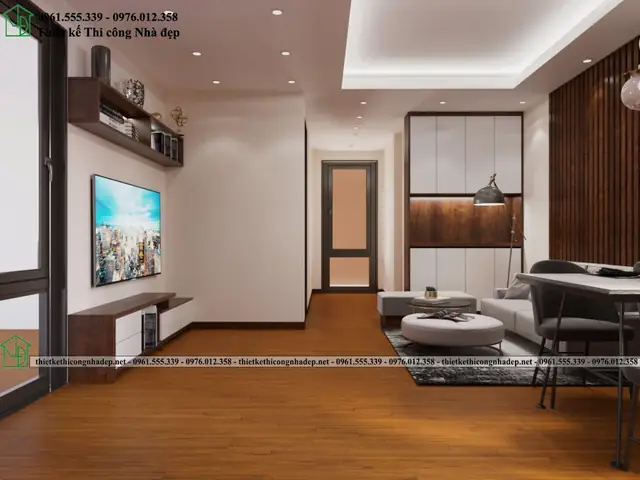 Hình Ảnh 3d Của Nội Thất Chung Cư The Vesta
