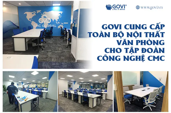 Tập Đoàn Công Nghệ Cmc Đã Lựa Chọn Govi Làm Đơn Vị Cung Cấp Nội Thất Văn Phòng Chính