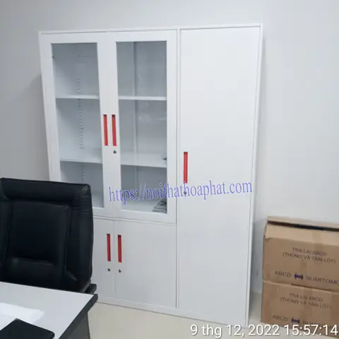 Kiểu Dáng Tủ Sắt 3 Khoang Hòa Phát Tu09k5d