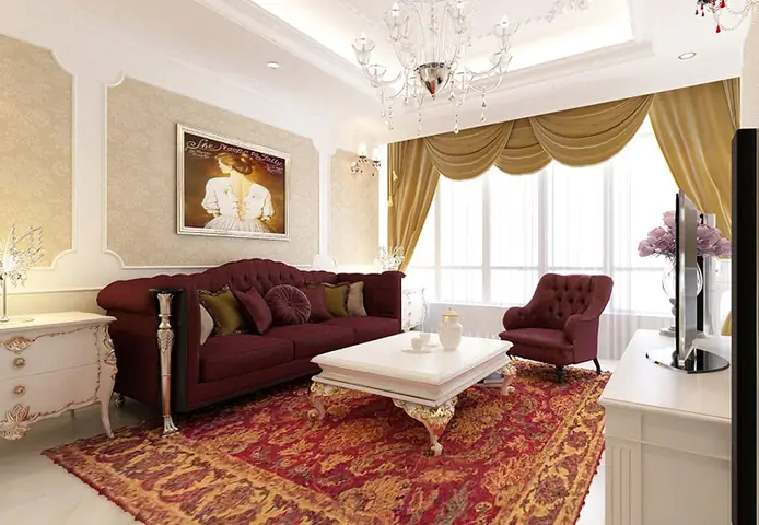 Nội Thất Căn Hộ Cổ Điển Kết Hợp Hiện Đại