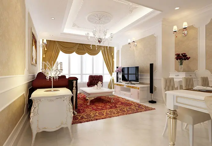 Nội Thất Căn Hộ Cổ Điển Kết Hợp Hiện Đại