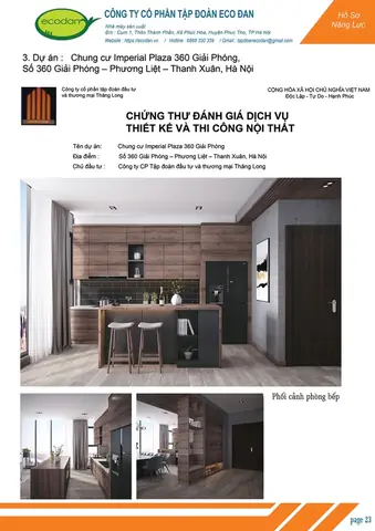 Dá»± Ã¡n Chung Cæ° Imperial Plaza 360 Giáº£i Phã³ng Hã Ná»i