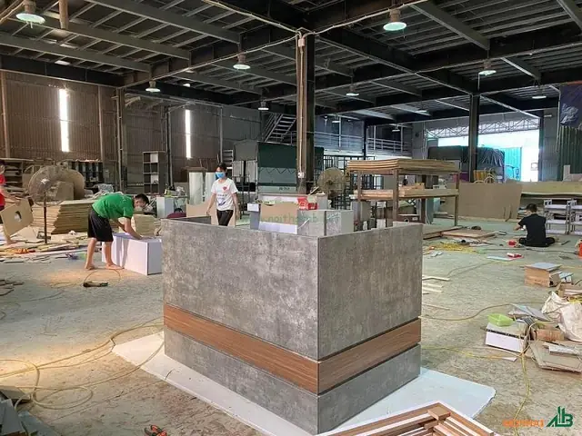 Quy Trình Đặt Mua Quầy Lễ Tân Tại Nội Thất Ab