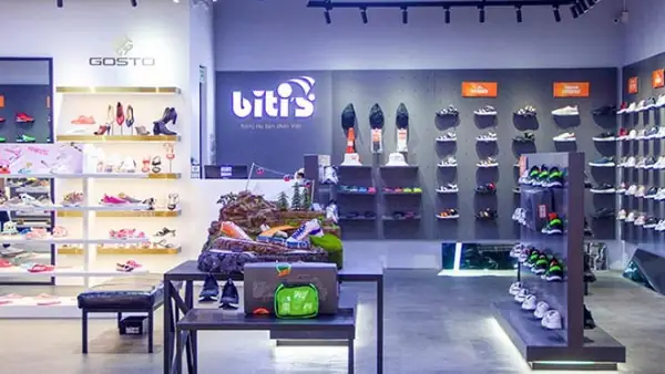 Khám Phá Phong Cách Nội Thất Của Cửa Hàng Giày Bitis