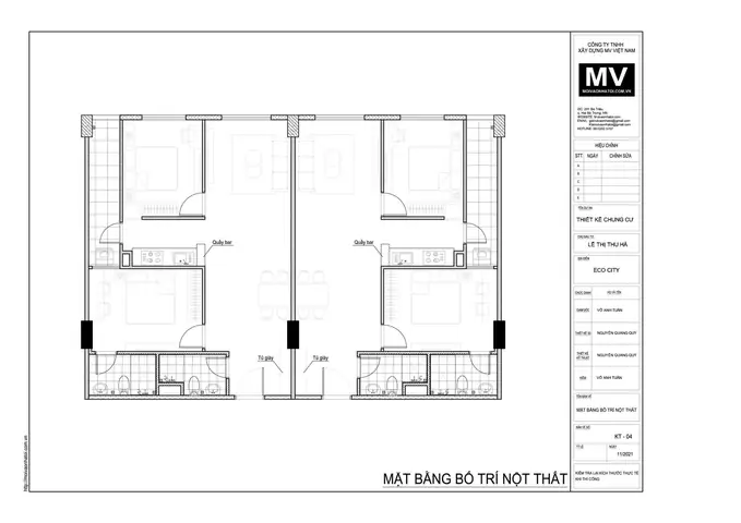Thiết Kế Nội Thất Tổng Thể Của Chung Cư