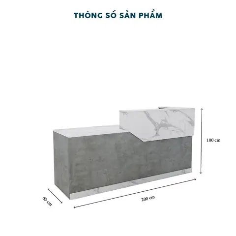 Giới Thiệu Quầy Lễ Tân Yota Qlty15-20
