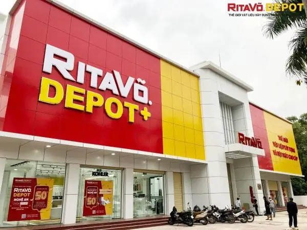 Thế giới VLXD & Nội thất cao cấp RitaVõ Depot Nghệ An chính thức khai trương vào ngày 11/11/2021. Với mô hình “Một điểm đến - nhiều lựa chọn” sẽ mang lại trải nghiệm mua sắm tuyệt vời cho người tiêu dùng.